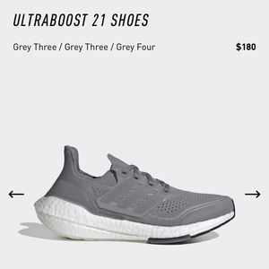 Adidas Ultraboost 21 - size 7